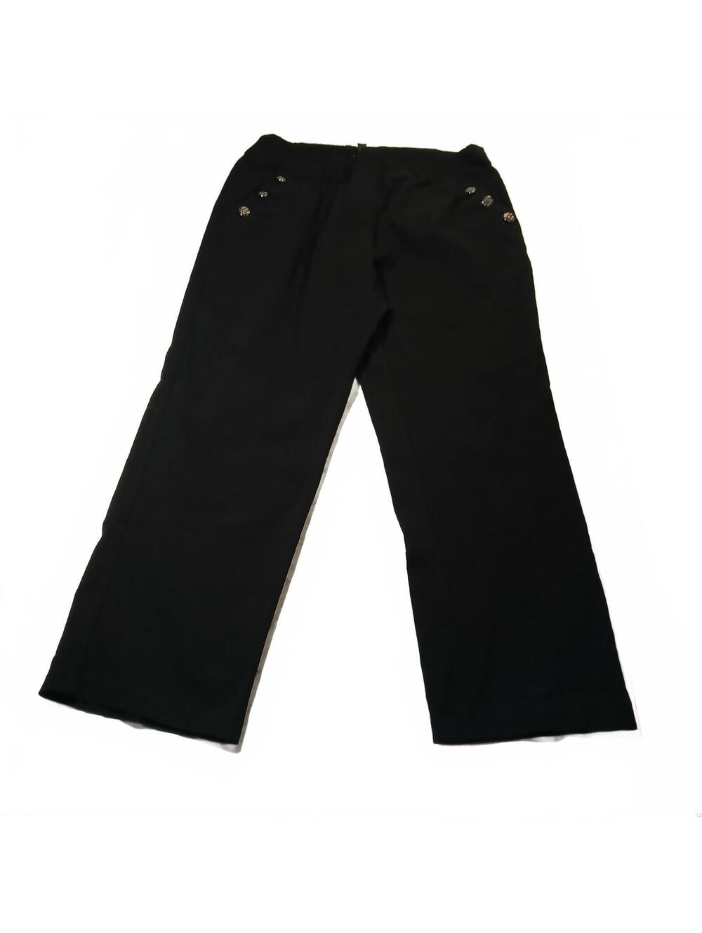 Glimpse Black Dress Pants Women Plus Size 2X Straight Leg Stretch Career